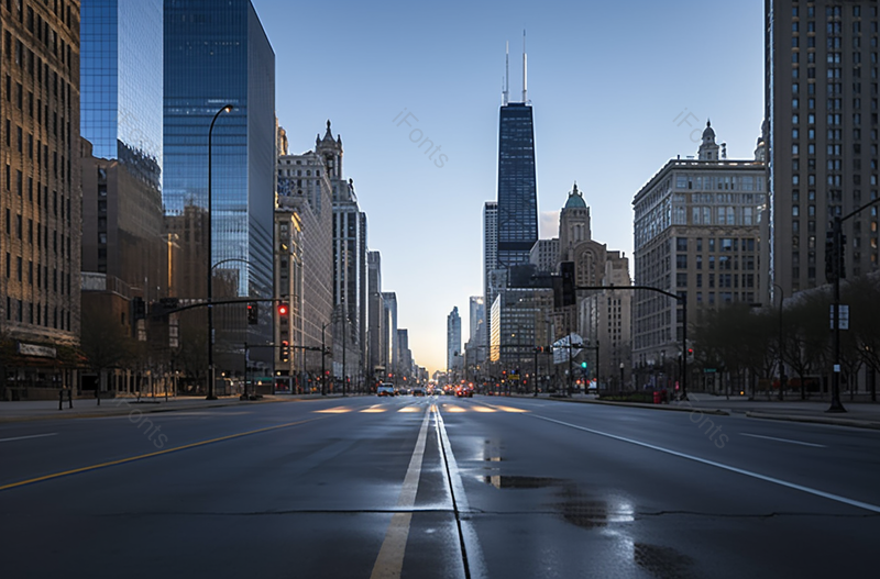 美国伊利诺斯州芝加哥市中心摩天大楼都市风景摄影图,高清,摄影图,摄影图片,图片大全,摄影图免费下载